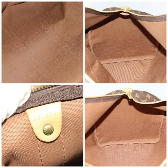 LOUIS VUITTON Monogram Keepall 55 Boston Bag M41424 LV Auth 136782 - Picture 16 of 16